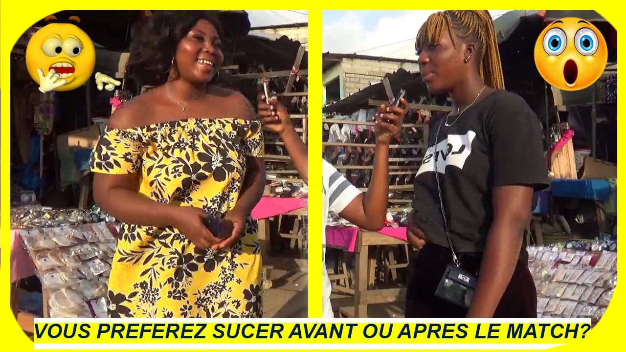 VOUS PREFEREZ SUCER AVANT OU APRES LE MATCH ? (MICRO-TROTTOIR)