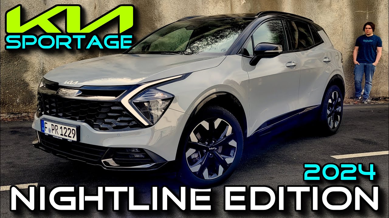 2024 Kia Sportage NIGHTLINE EDITION - 1.6 T-GDI DCT AWD Mildhybrid - Test Fahrbericht Review deutsch