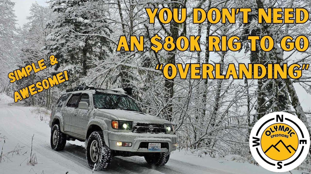 Rigs I Dig - 3rd Gen Toyota 4Runner Overland Build - cool, capable, reliable & simple