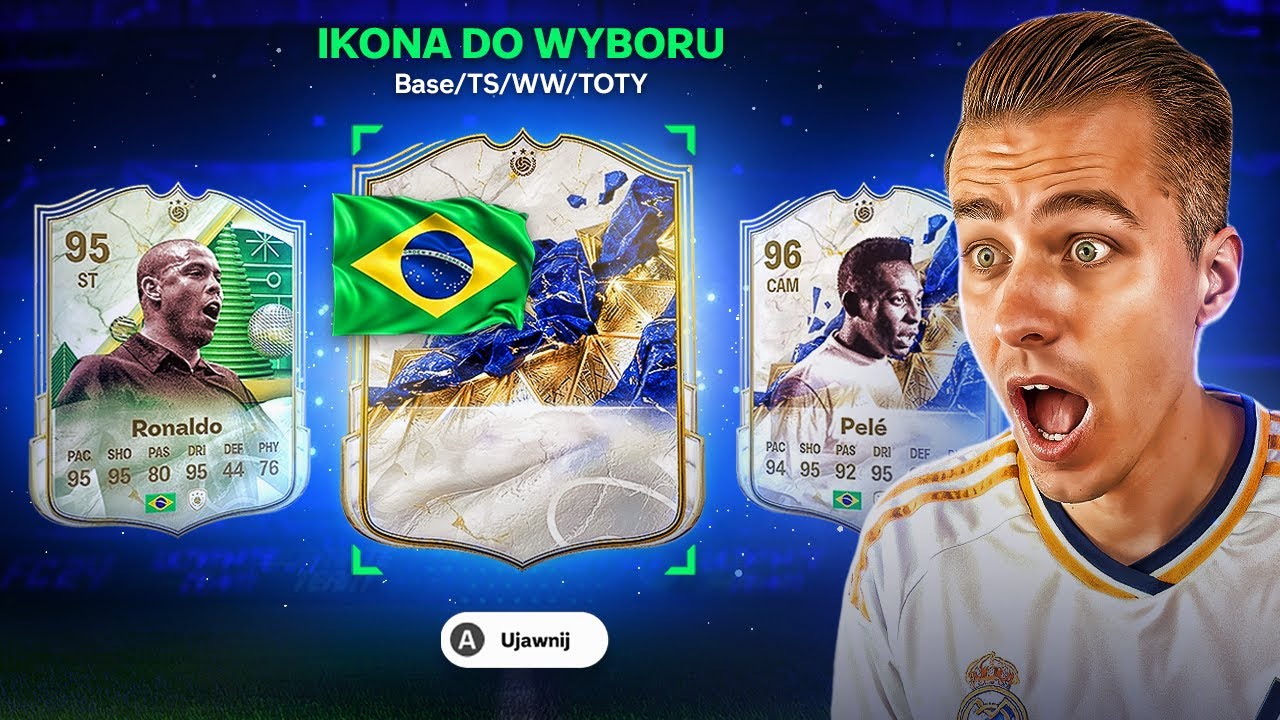 CO ZA PICK! 🤯 TRAFIŁEM BRAZYLIJSKĄ IKONĘ TOTY! | EA FC 25
