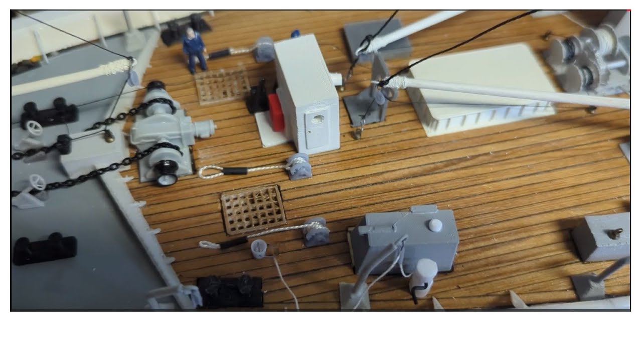 RC Schiff, Baubericht Teil 11