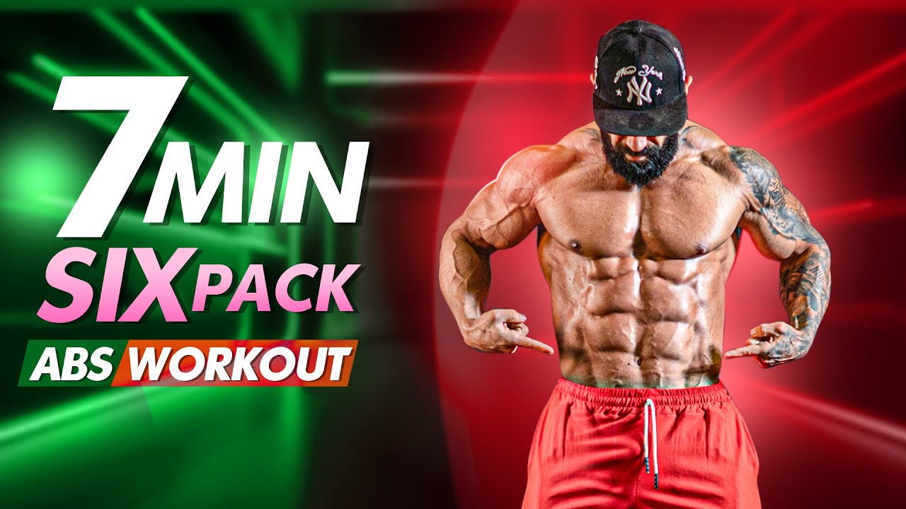 7 MIN TOTAL ABS | TOTAL AB WORKOUT| GET SIX PACK AT HOME (No Equipment, No Repeats)