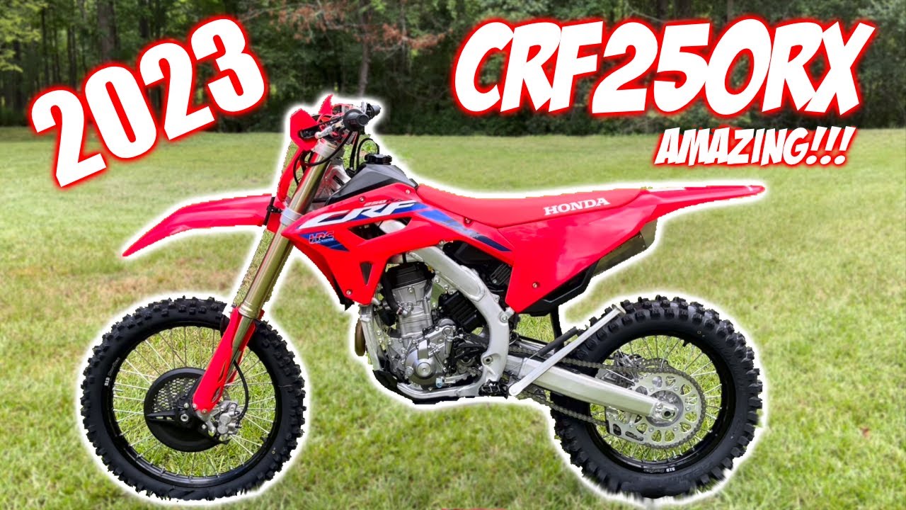 2023 Honda CRF250RX First impressions and woods rip!