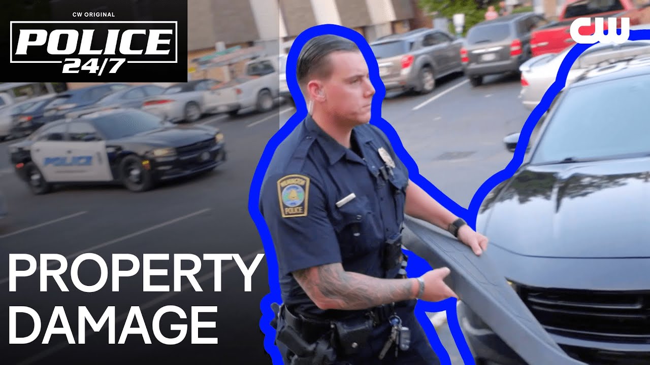 Cop Responds to Car Crash into Brick Wall | Police 24/7 | The CW