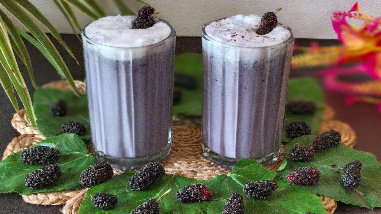 तुती मिल्कशेक| Mulberry Milkshake | Shahtoot Milkshake |MulberryJuice| Desserts Recipe| Summer Drink