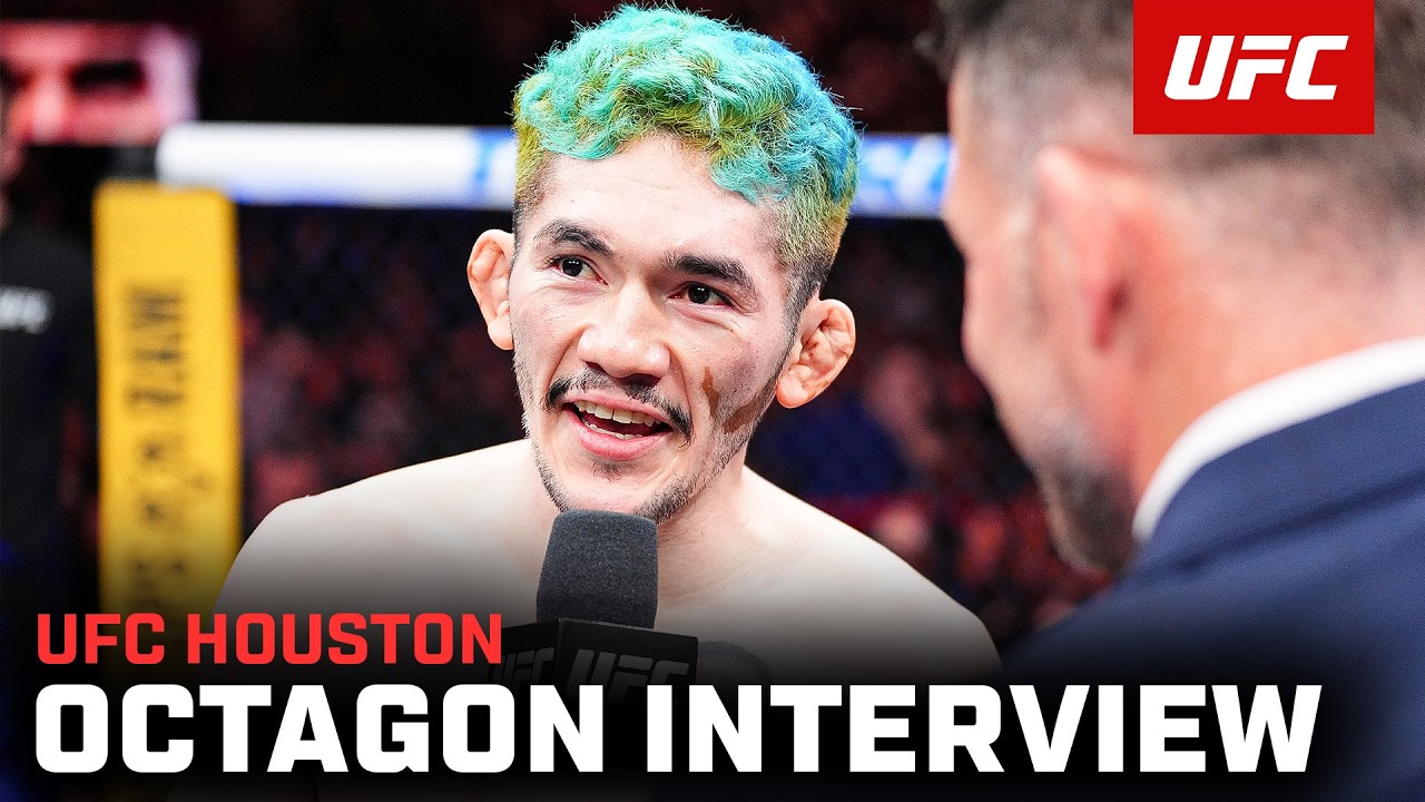 Melquizael Costa Octagon Interview | UFC Houston
