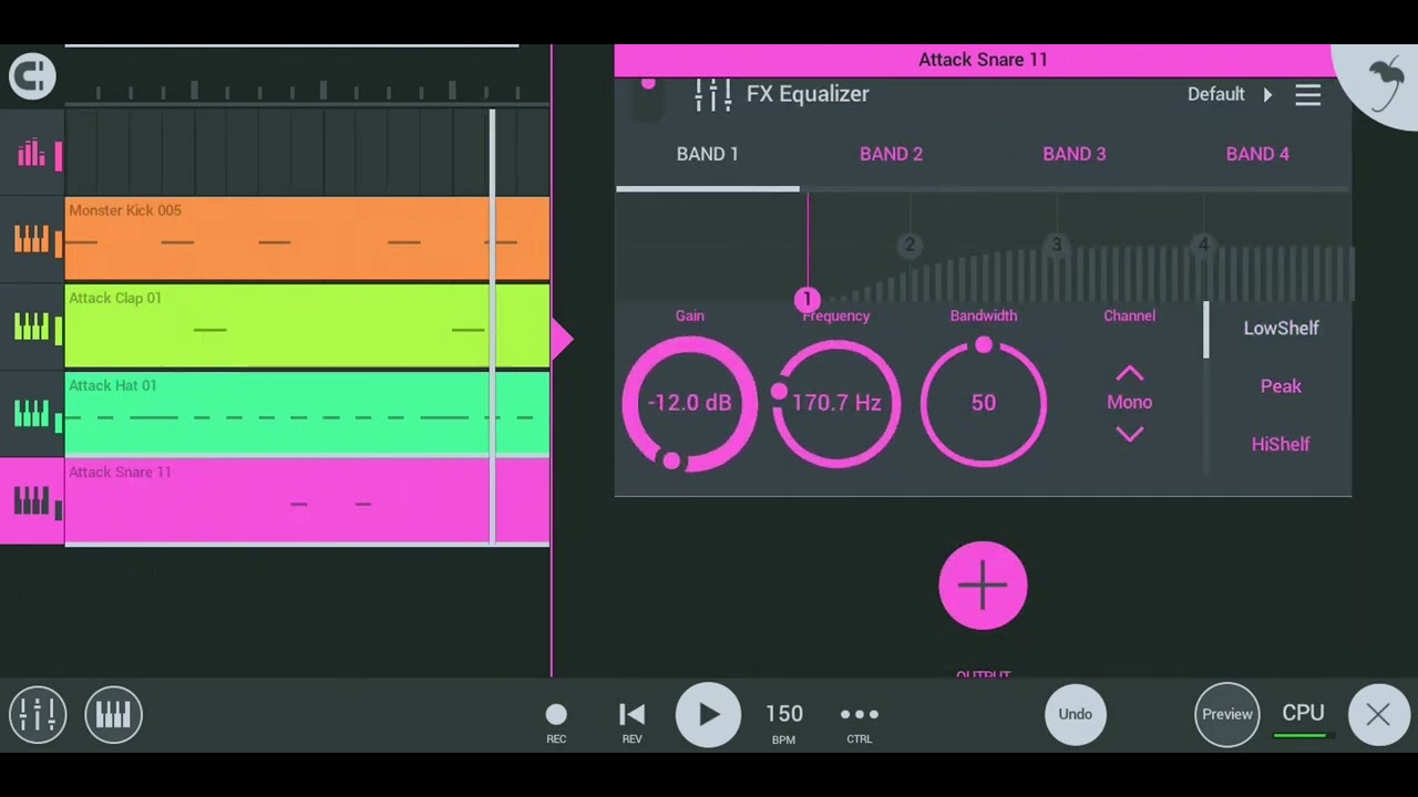КАК СДЕЛАТЬ БИТ ПОЛНОСТЬЮ НА СТАНДАРТНЫХ ПЛАГИНАХ ЗА 5 МИНУТ С НУЛЯ В FL STUDIO MOBILE
