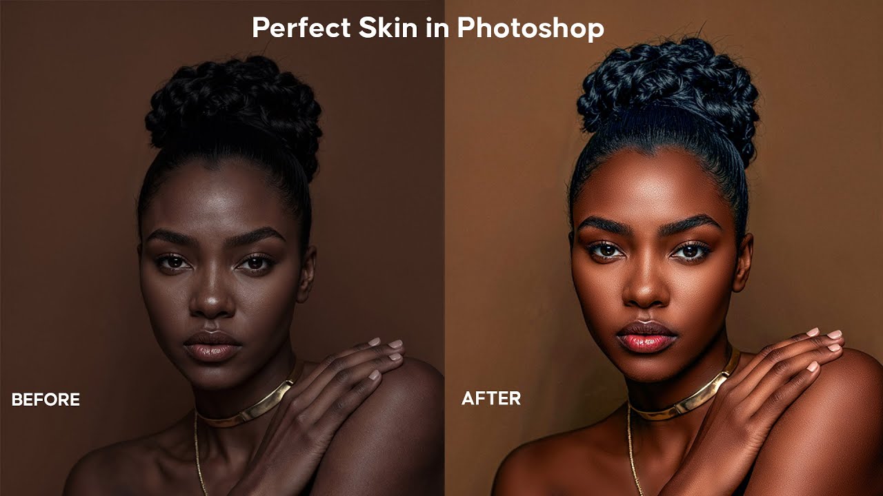 Photoshop Skin Retouching & Skin Tone Correction + Color Grading (Beginner to Pro)