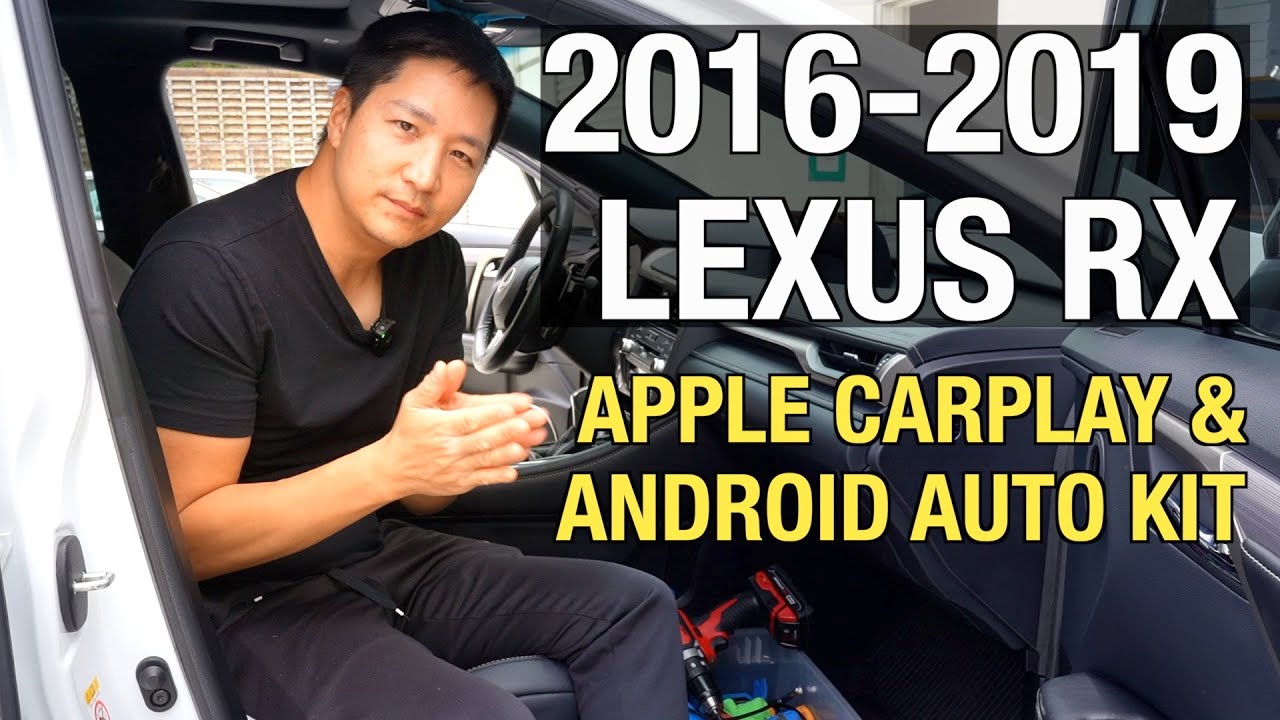 2016-2019 Lexus RX | Wireless Apple CarPlay & Android Auto Adapter | DIY Installation