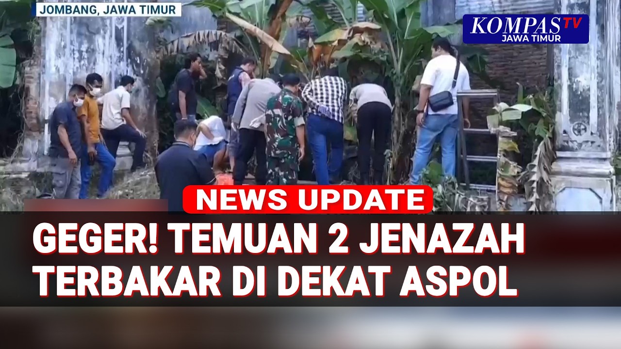 Dua Jenazah Perempuan Ditemukan Terbakar di Asrama Polisi Jombang, Diduga Ibu dan Anak!