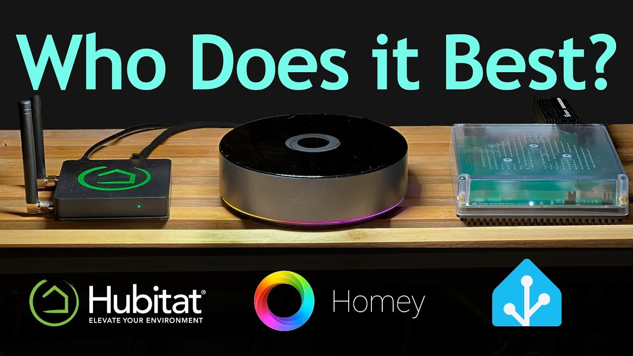 Три концентратора. Одна автоматизация. Hubitat против Homey Pro против Home Assistant