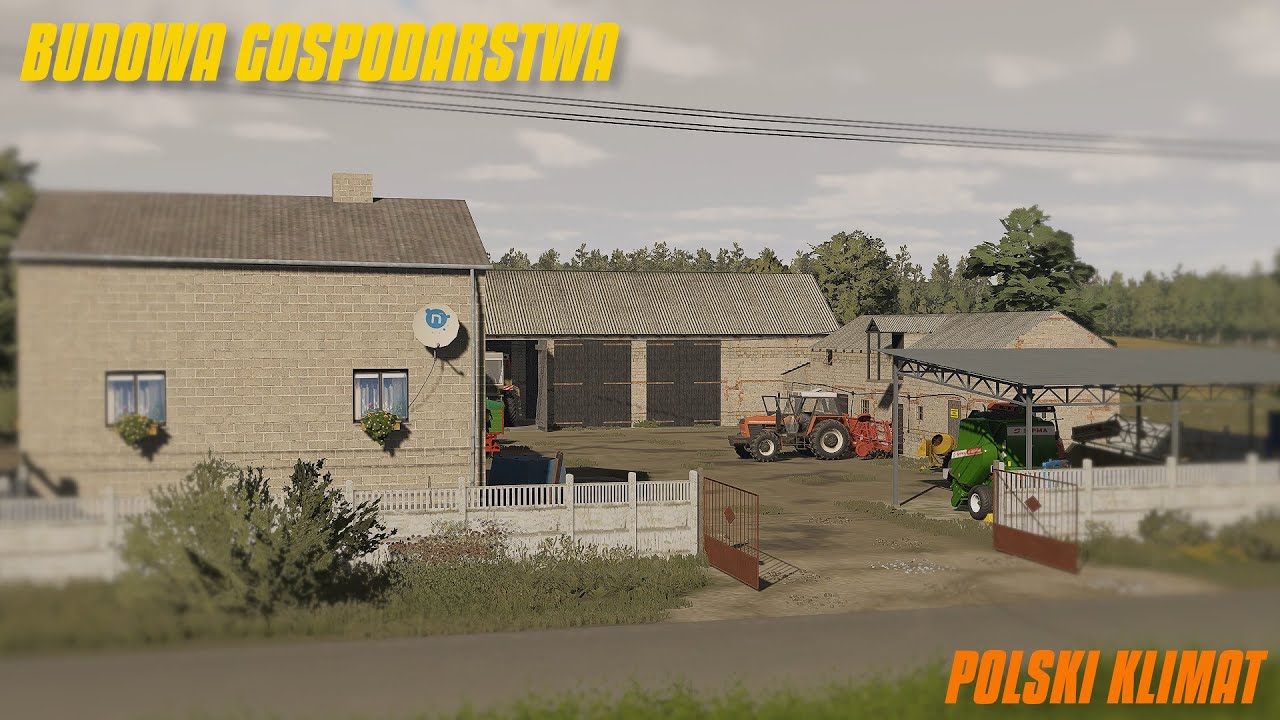 😱 BUDOWA GOSPODARSTWA 🔥 Mała Wieś 🔥 Polski Klimat ▶ FS22
