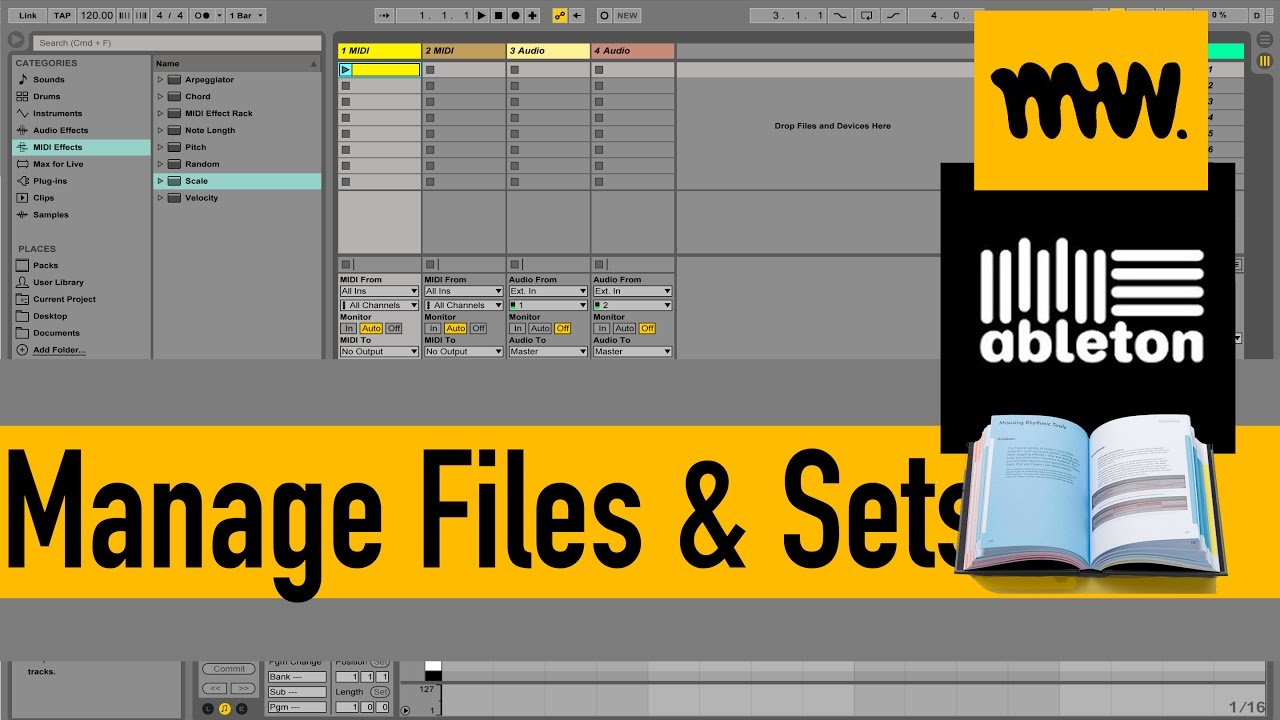 Managing Files & Sets // Ableton Live Manual // #6