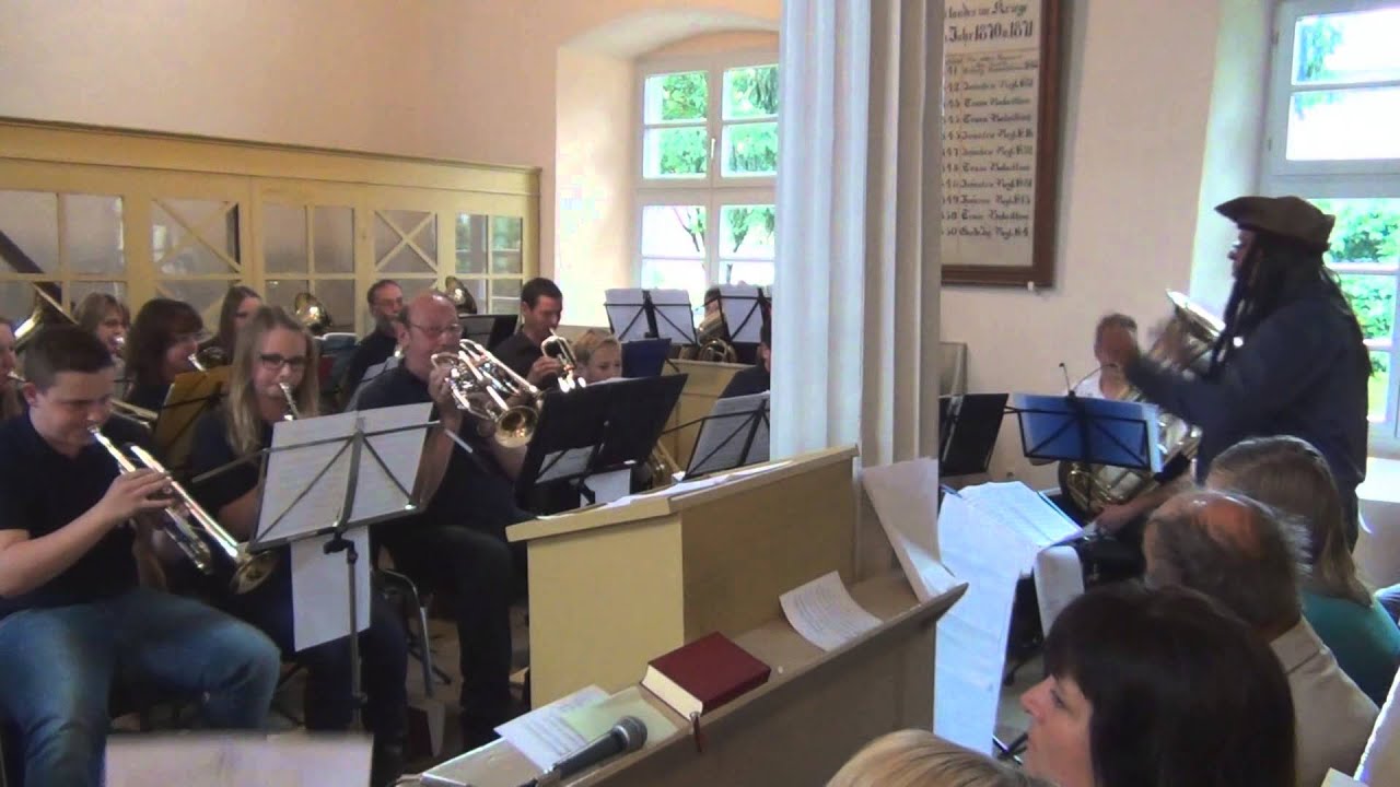 Black Pearl aus Fluch der Karibik. Posaunenchor Haddamar