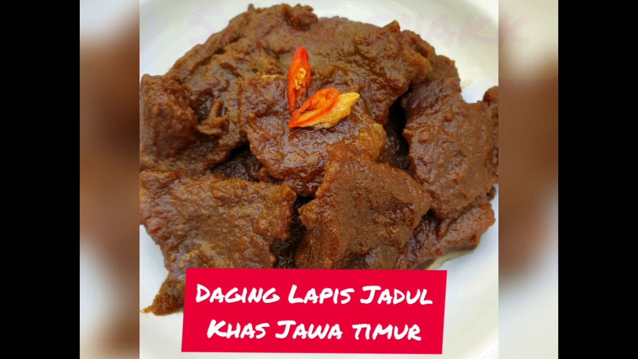 RESEP DAGING LAPIS JADUL,KHAS JAWATIMURAN,..ENDUESS