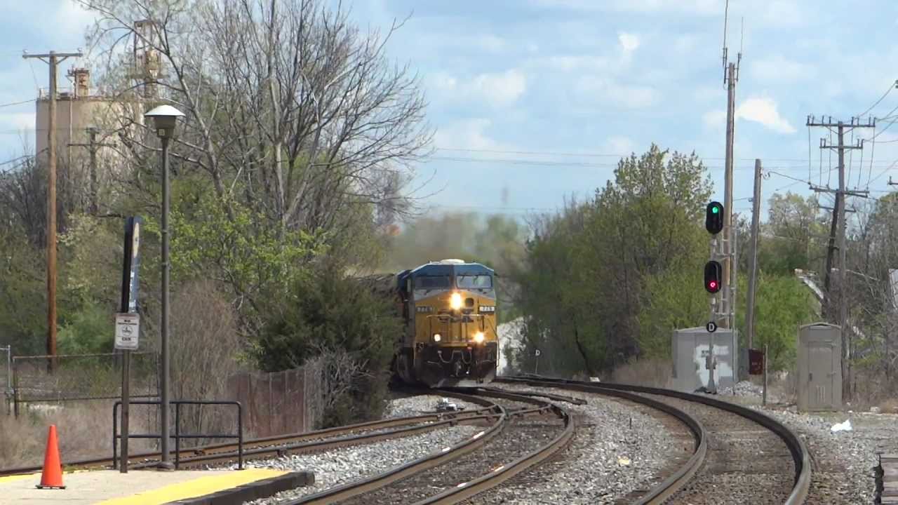 Fast CSX Intermodal Train
