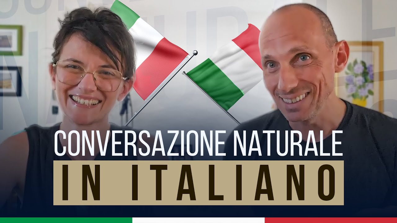 CONVERSAÇÃO NATURAL em ITALIANO com MINHA IRMÃ I Vou Aprender Italiano