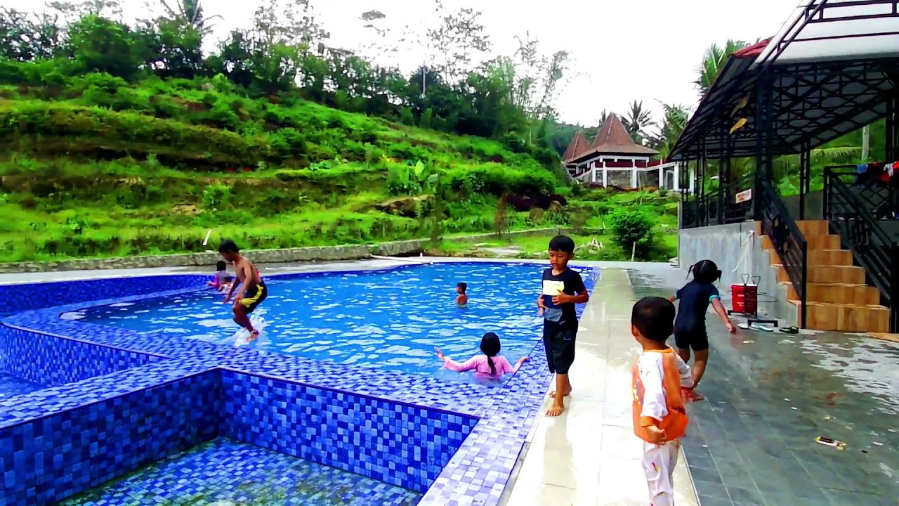 Pemandian TUK MULYO, Kolam Renang Dengan Mata Air Alami di Bulu Temanggung.