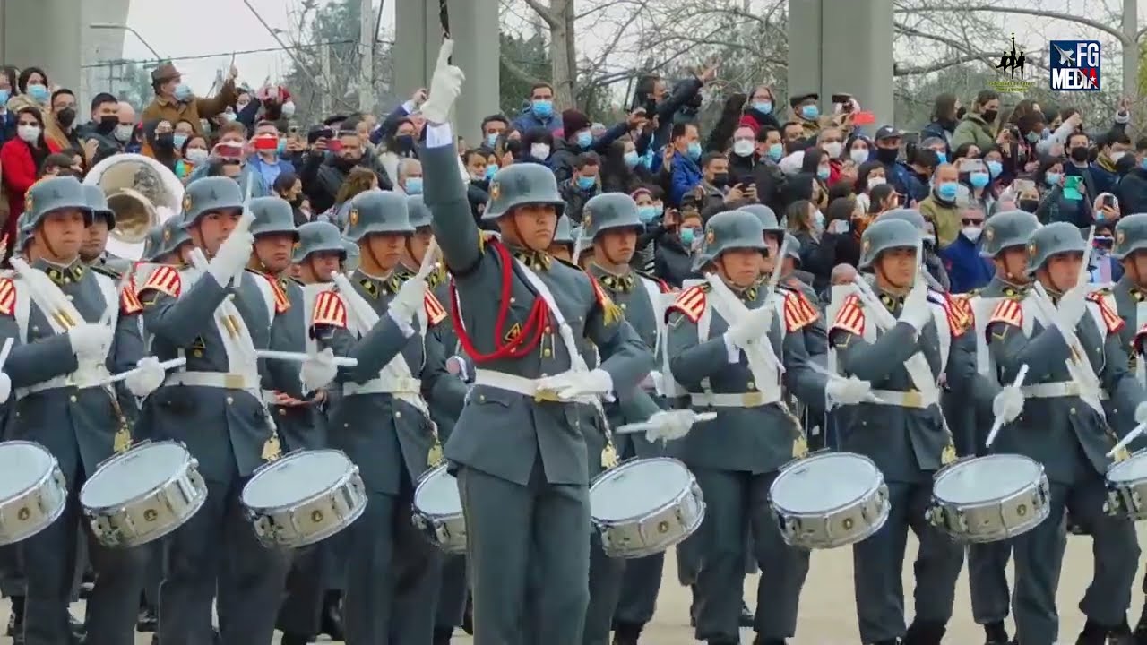 Desfile de honor, Juramento de la Bandera, Ejército 2022, Maipú | 3/3