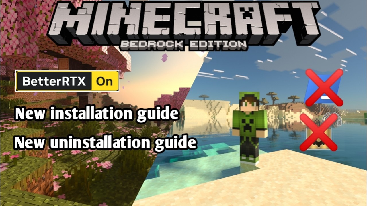 How to install Better RTX without IObit Unlocker for Minecraft Bedrock || New Guide ||