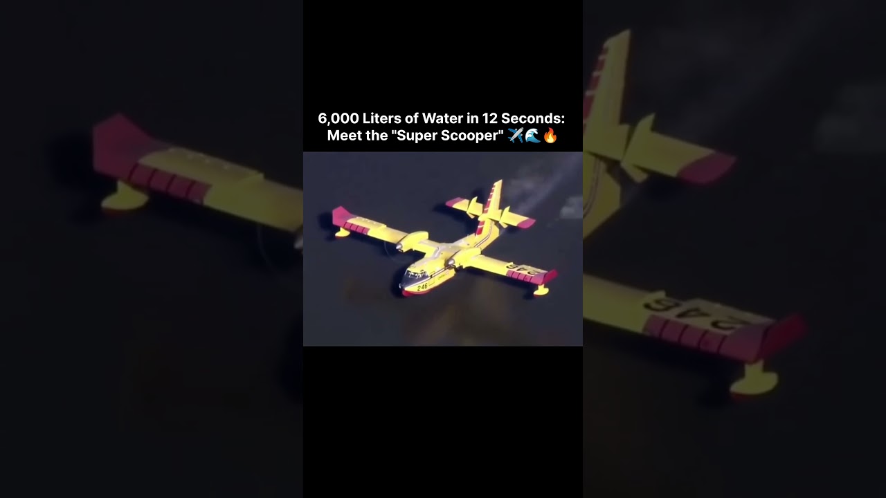 6,000 Liters of Water in 12 Seconds: Meet the 