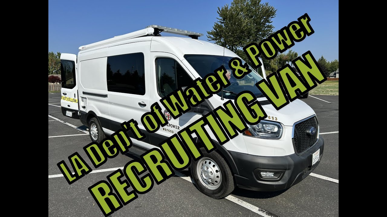 LA Dep't of Water & Power - RECRUITING VAN