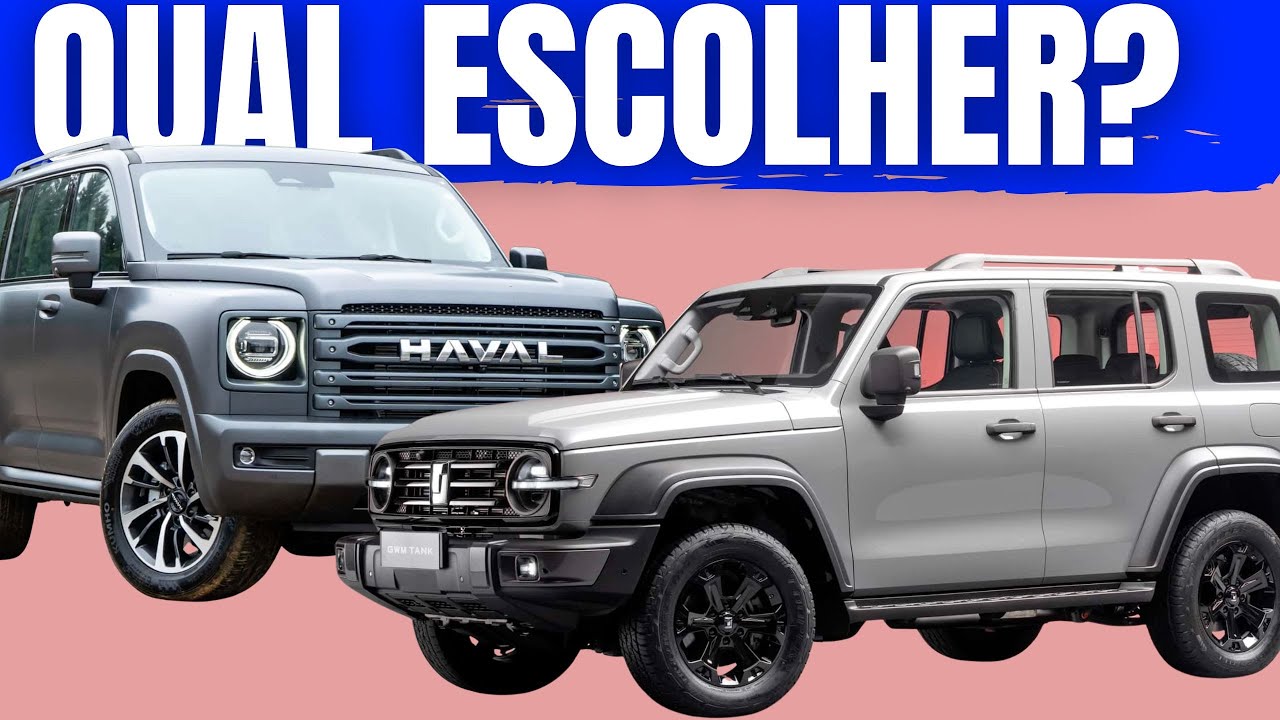COMPARATIVO! GWM HAVAL H9 2.4 DIESEL 2026 VS GWM TANK 300 HÍBRIDO 2026!