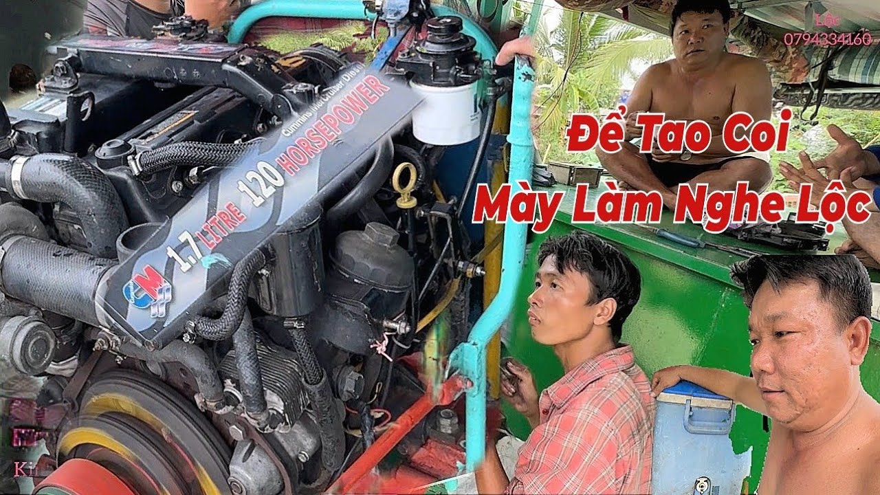 Lộc sửa máy Cummins MerCruiser,máy ĐỨC thường gặp của máy dầu ?