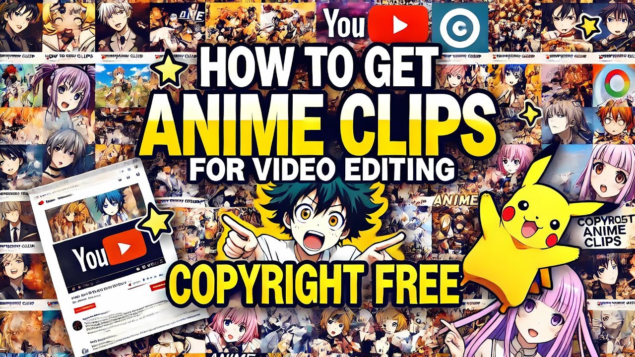 How To Get Anime Clips For Video Editing