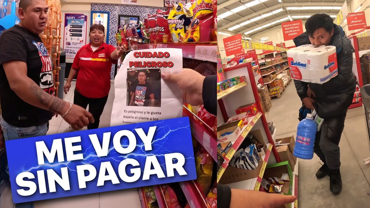 Les Compro Todo lo que Puedan Agarrar en 1 Minuto (BROMA) 2