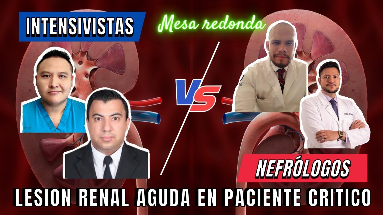 Lesión renal aguda en sepsis: Nefrólogo vs Intensivista
