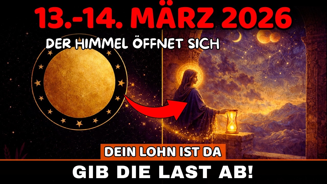 14. MÄRZ: Dein Körper spürt das bereits - Handle vor dem 18. oder es ist ZU SPÄT