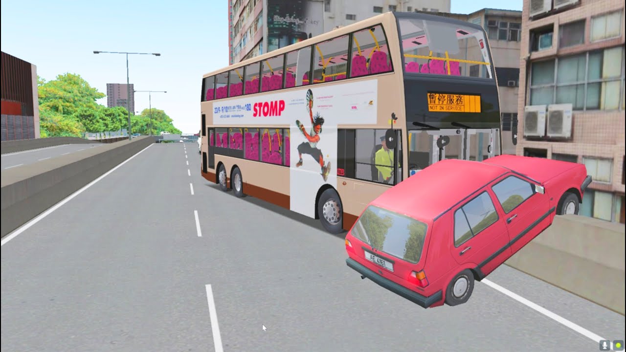 [OMSI 2] 濕滑的司機 | 意外合輯（四） Fail Moments / Accident collection #4
