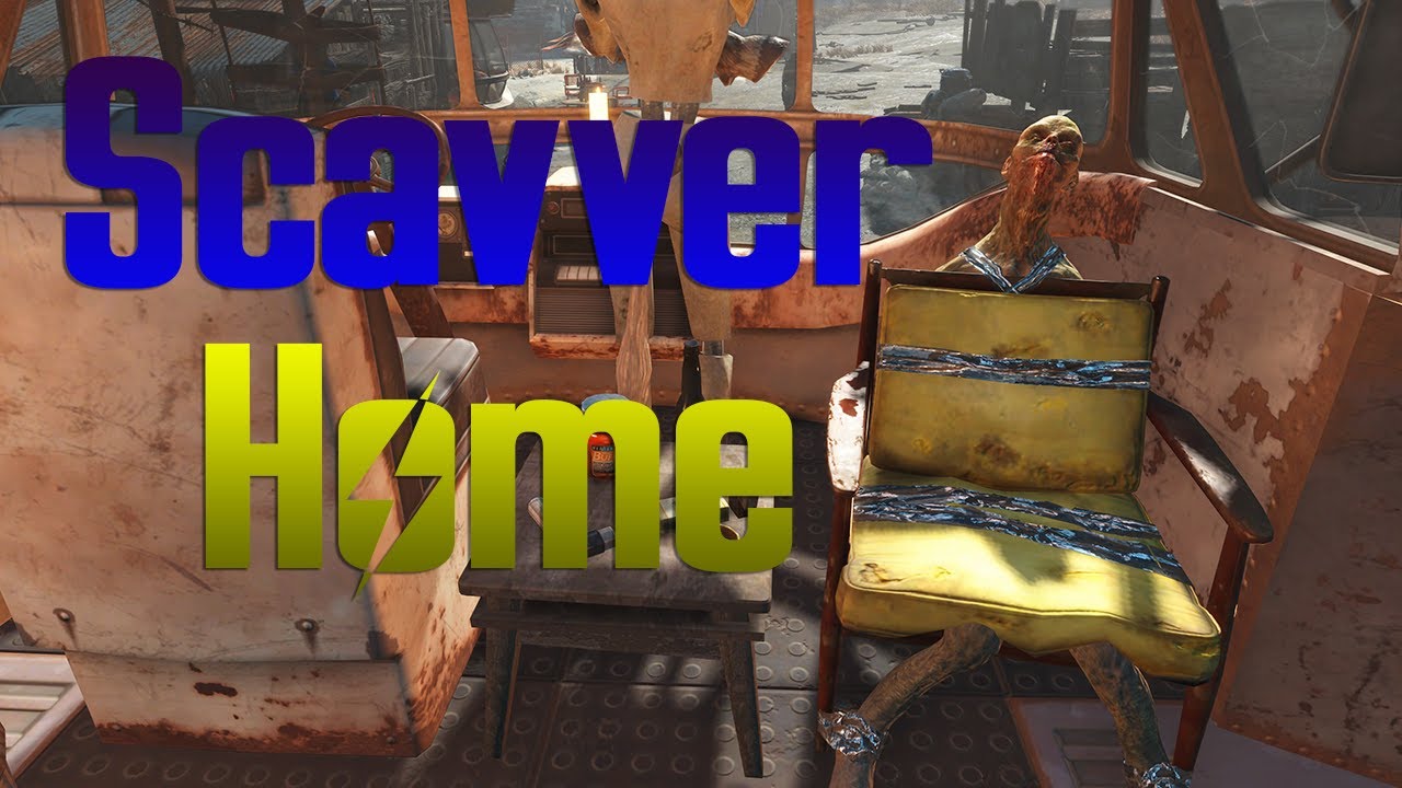 Scavver Home - Fallout 4 Starlight Drive-In Raider Settlement
