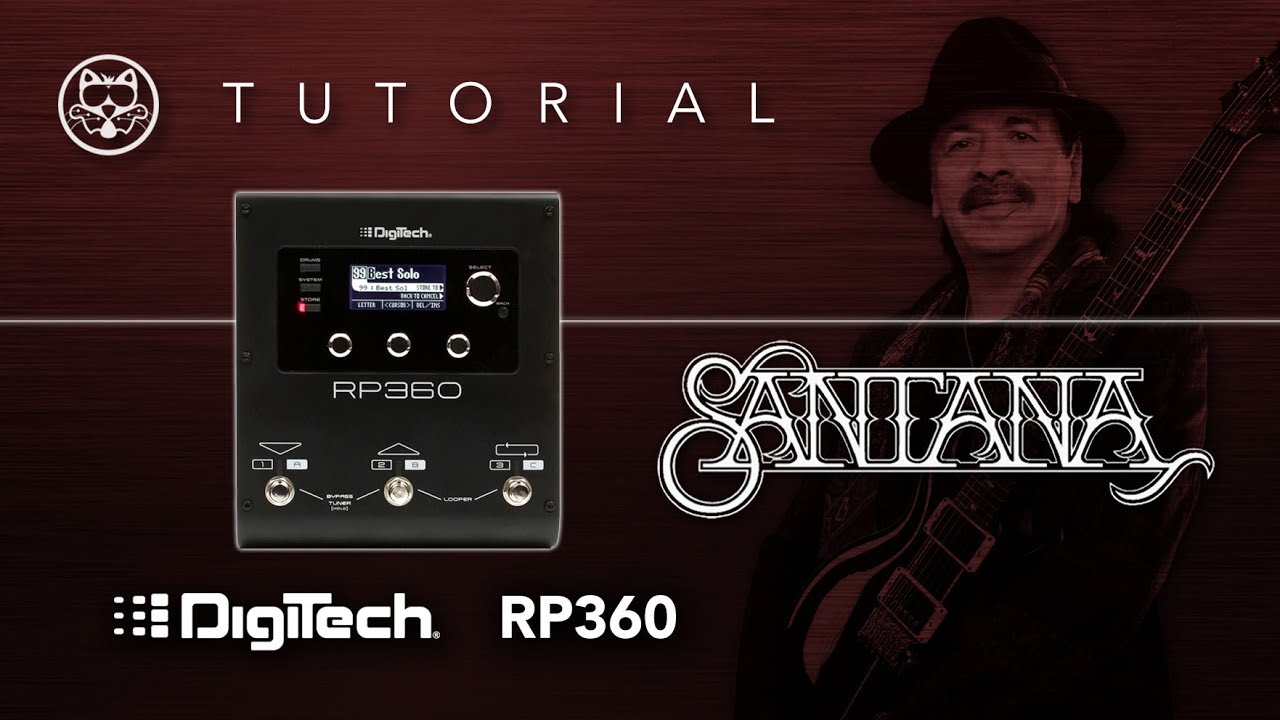 DIGITECH RP360!! Carlos Santana... EN ESPAÑOL!
