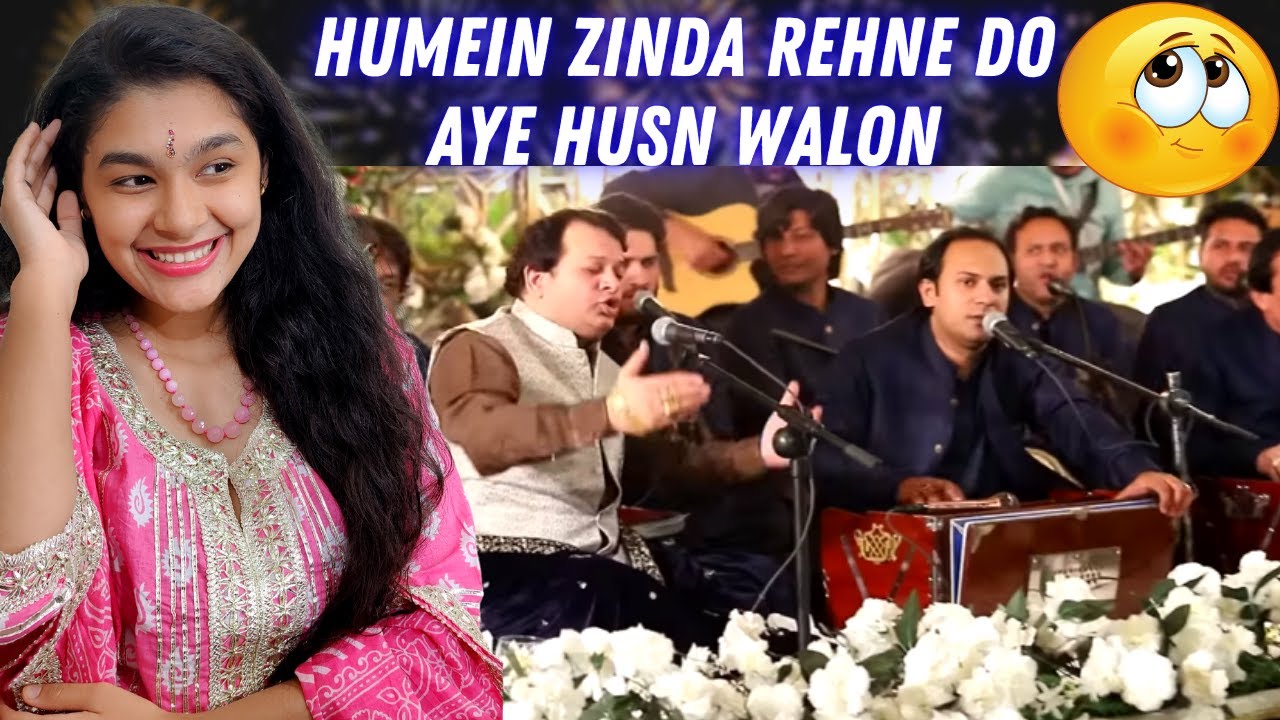 Indian Reaction on Qawwali | Kali Kali Zulfon Ke Phande by Ustad Asif Ali Khan Santoo