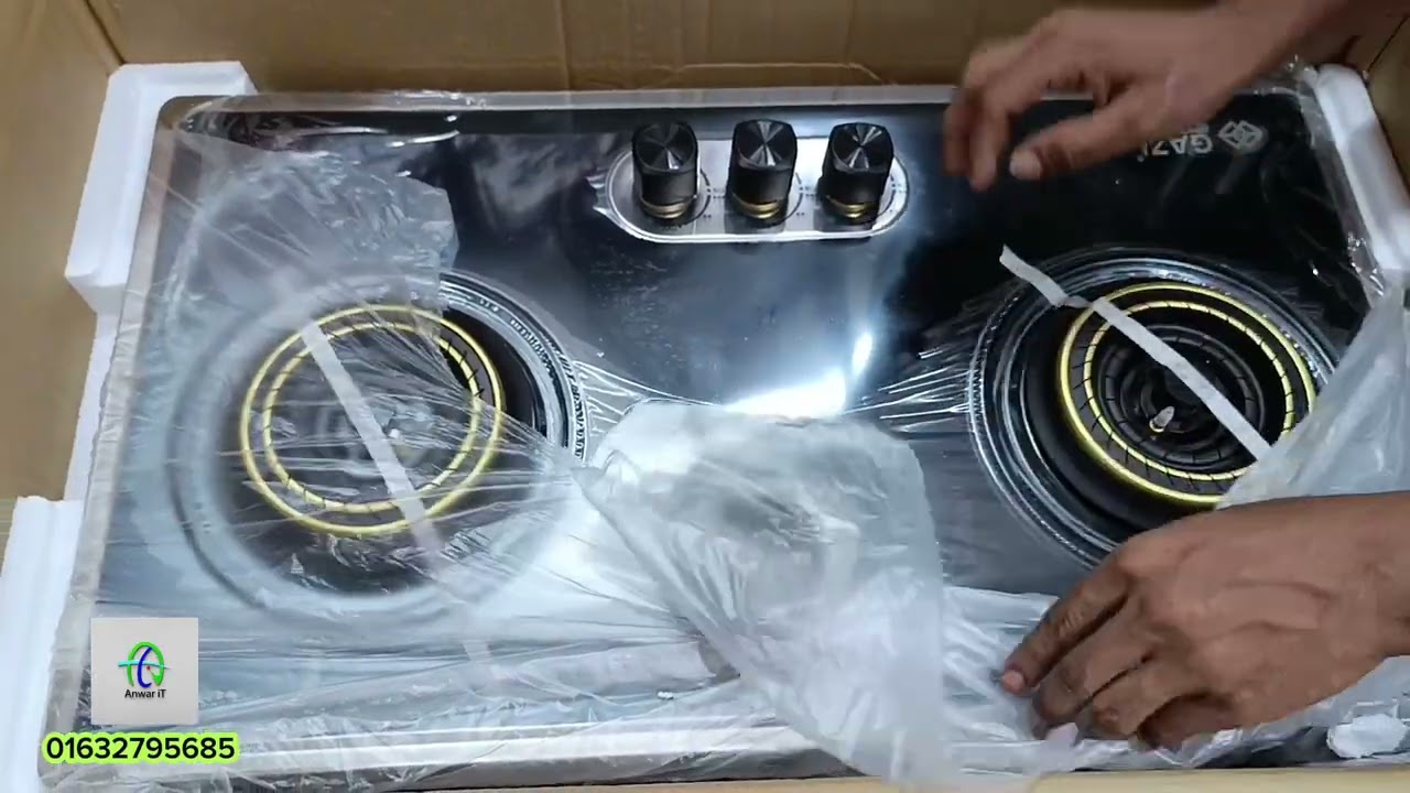 Unboxing Gazi EG-B712S LPG Smiss Gas Stove