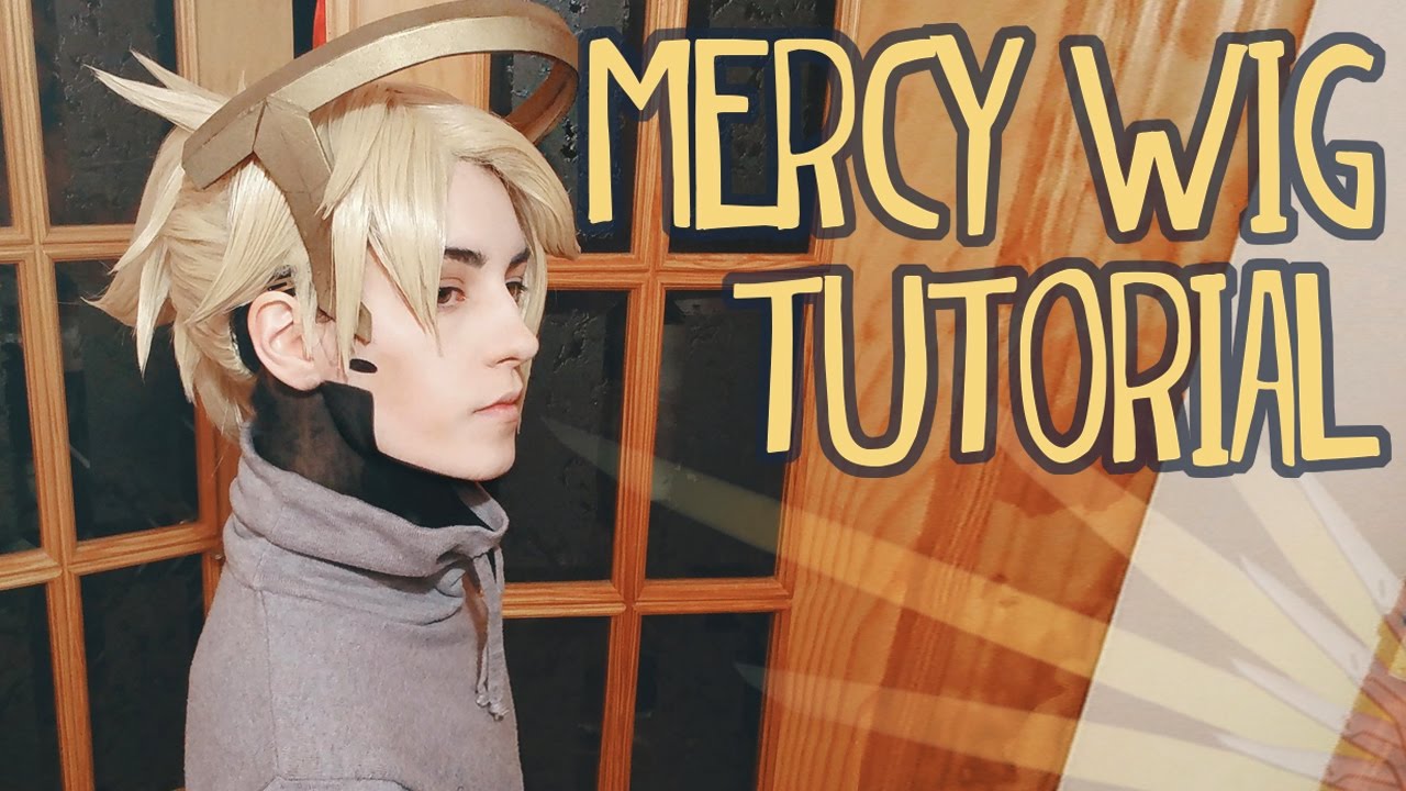 [Cosplay TUTORIAL] Styling Mercy Wig - Overwatch