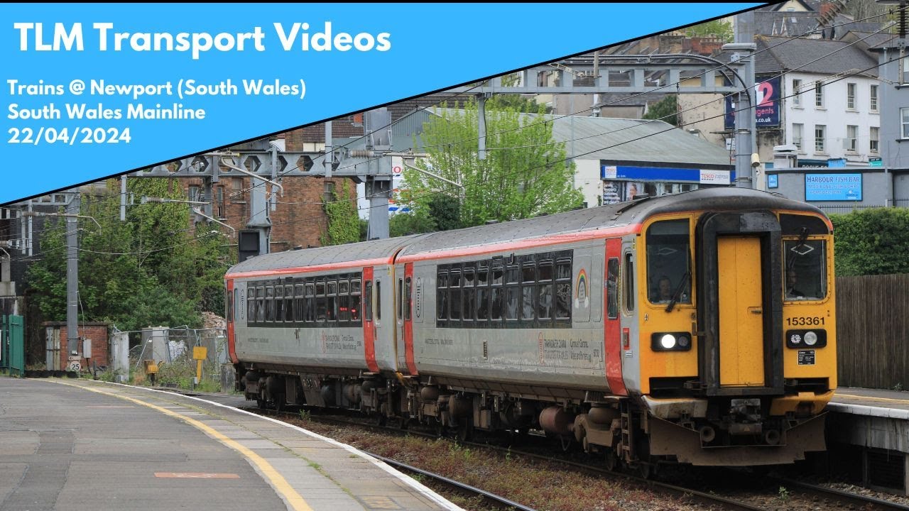 Trains @ Newport (South Wales) | SWML - 22/04/2024