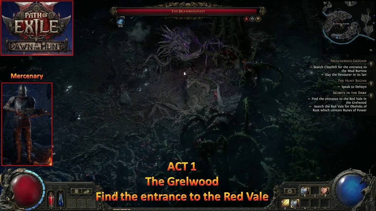 [*/\*] Path of Exile 2 - ACT 1 - The Grelwood (Mercenary) (4K 60FPS)