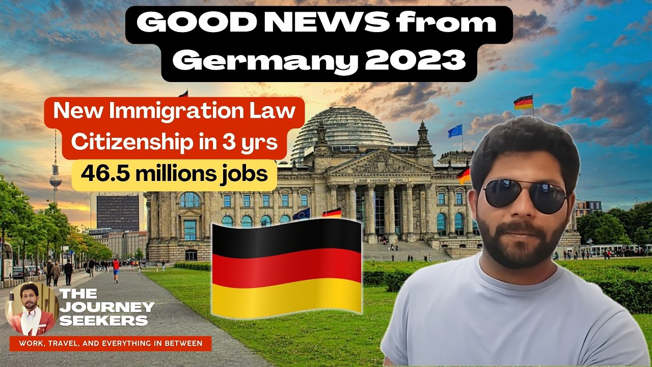 Germany's New Immigration Policy 2023: Easier Citizenship & Dual Citizenship |  #germanyimmigration