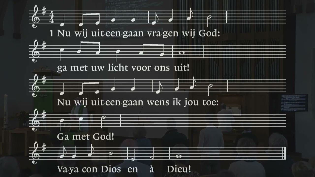 Lied 423 - Nu wij uiteengaan