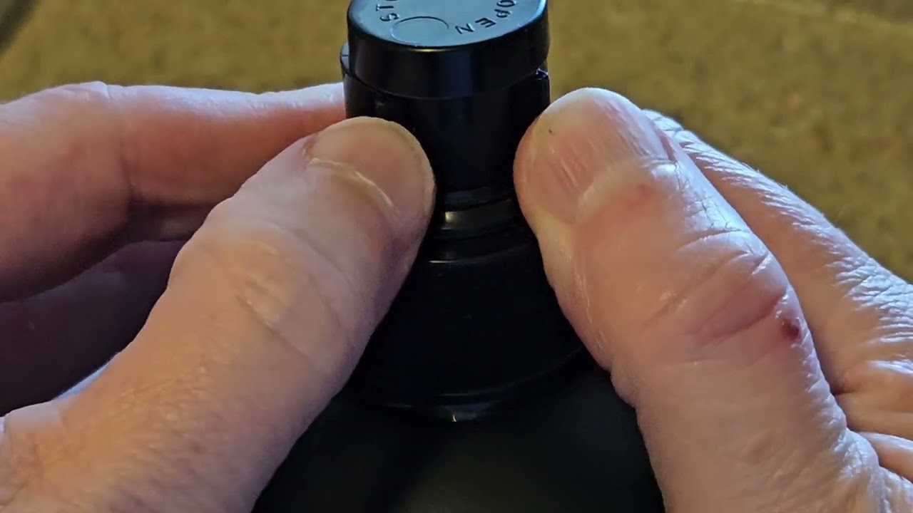 How to open the pump on a Tresemme shampoo bottle (2025 packaging)