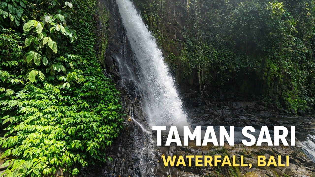 Taman Sari Waterfall Bali - Hidden Jungle Paradise You Didn’t Expect