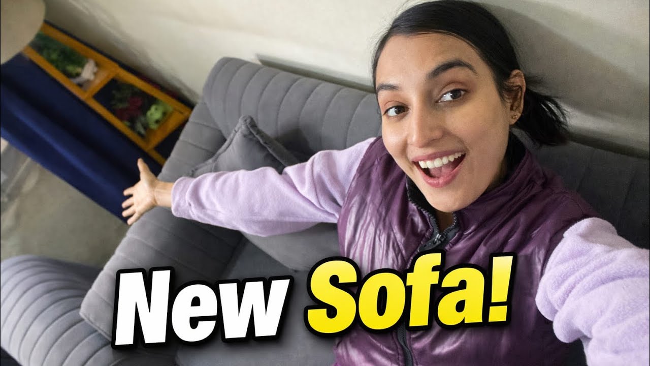 ￼Finally New Sofa 🛋️ 😍 | Daily Vlog