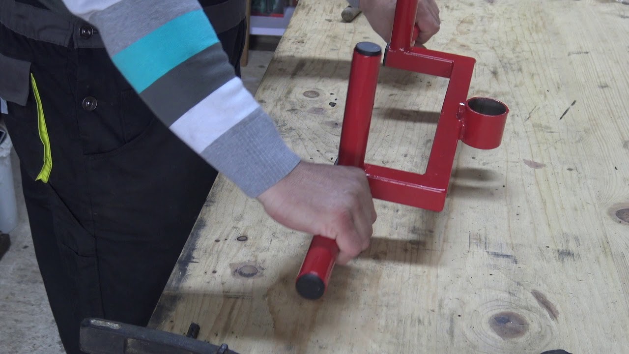 DIY T-bar -  home gym equipment