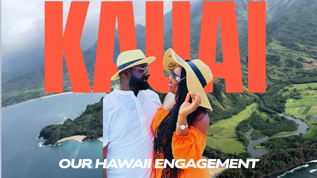 My Hawaii Proposal..I said yes + Must do things  In Kauai.. Our Hawaii Love story