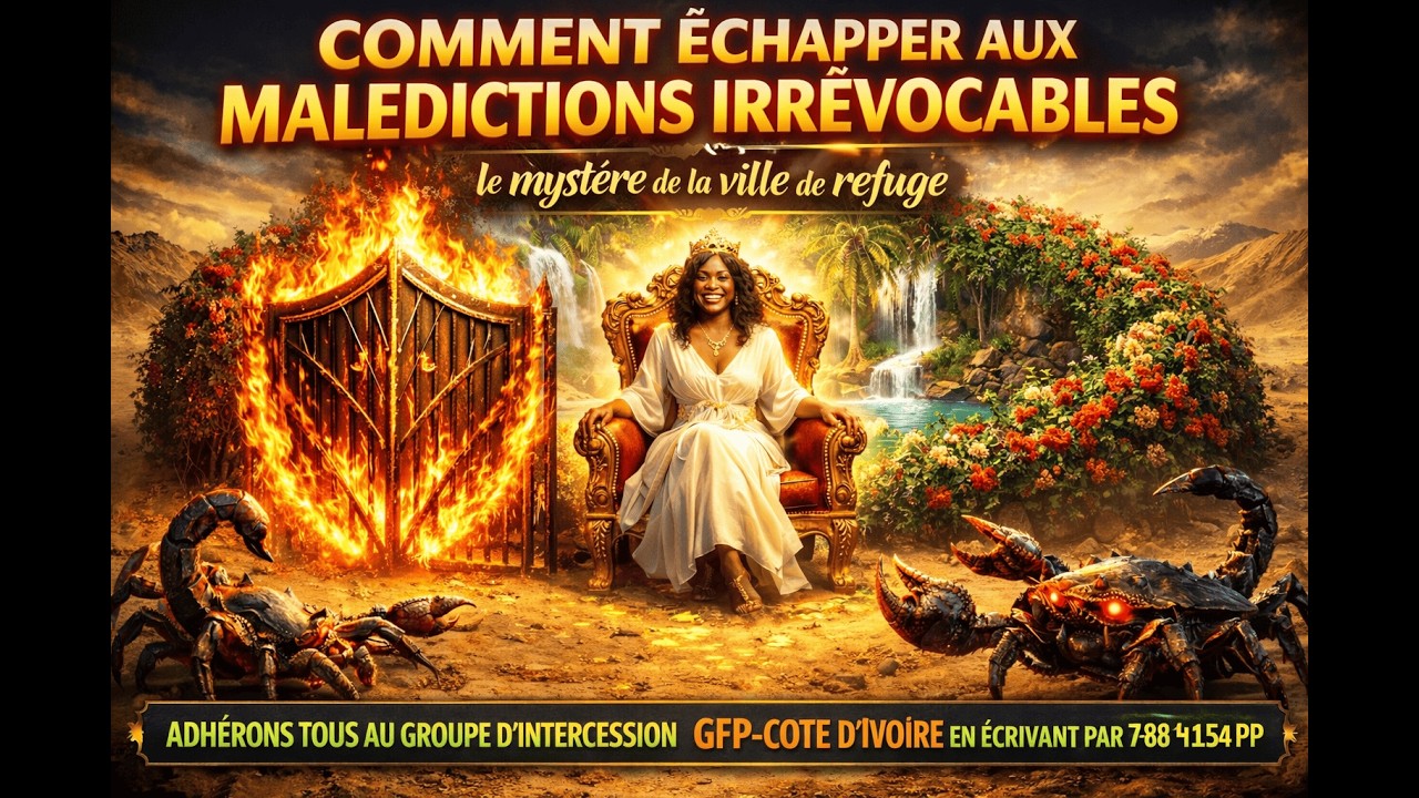 TROIS CLÉS POUR ÉCHAPPER AUX MALÉDICTIONS IRRÉVOCABLES (FIN)