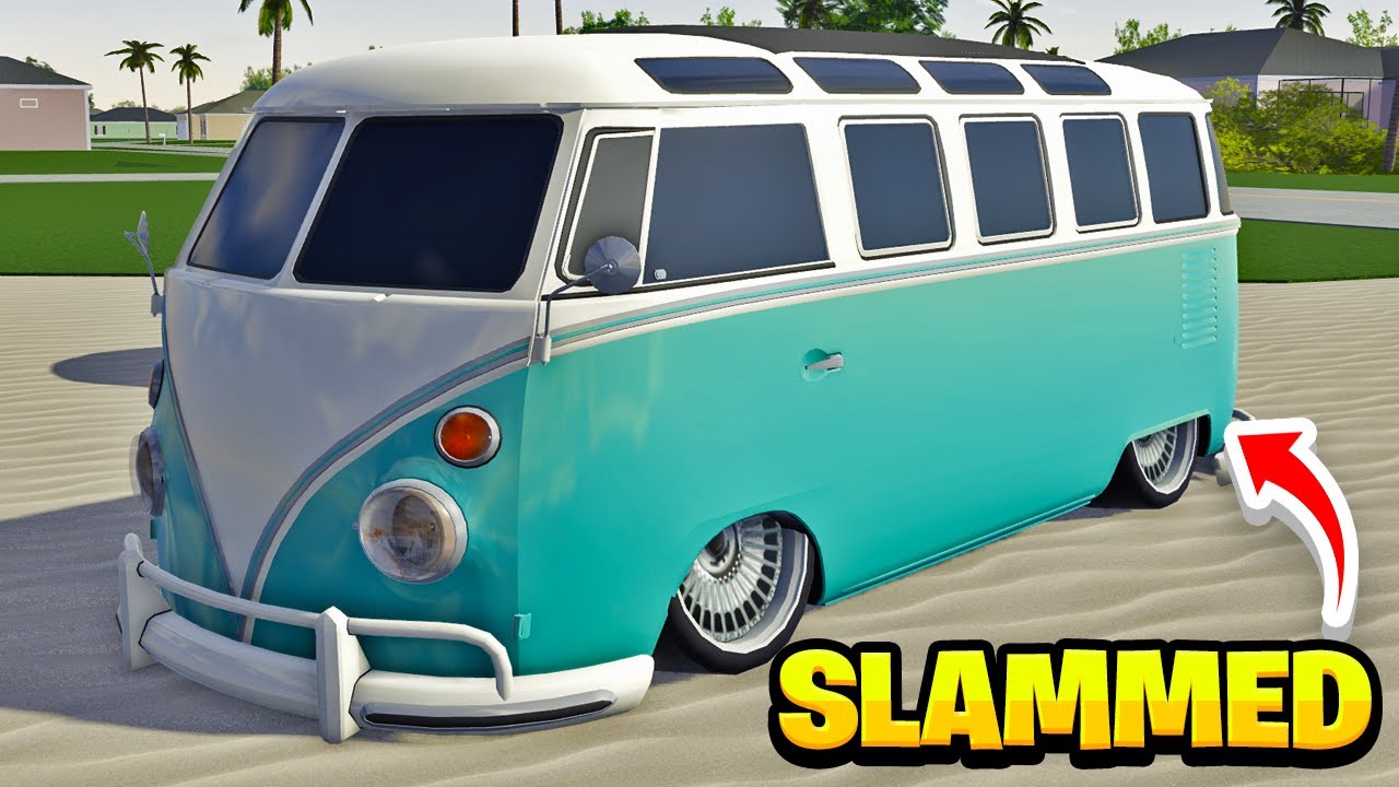 *NEW UPDATE* I BUILT A SLAMMED VW BUS in Roblox Southwest Florida