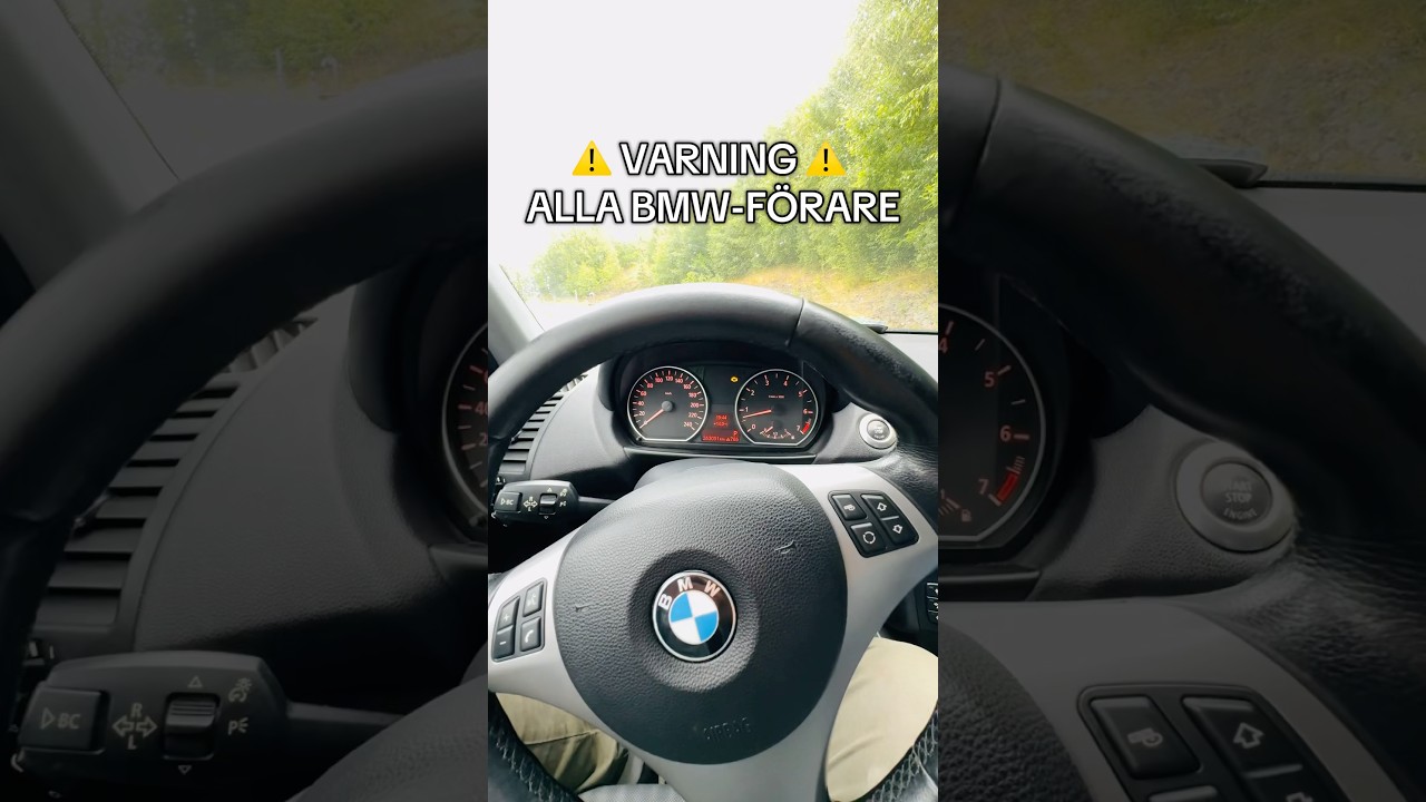 ⚠️ VARNING ⚠️ ALLA BMW F&Ouml;RARE! DE HAR LURAT OSS! #fyp #bm #beamer #bmw #forupage #fypp  #svenska